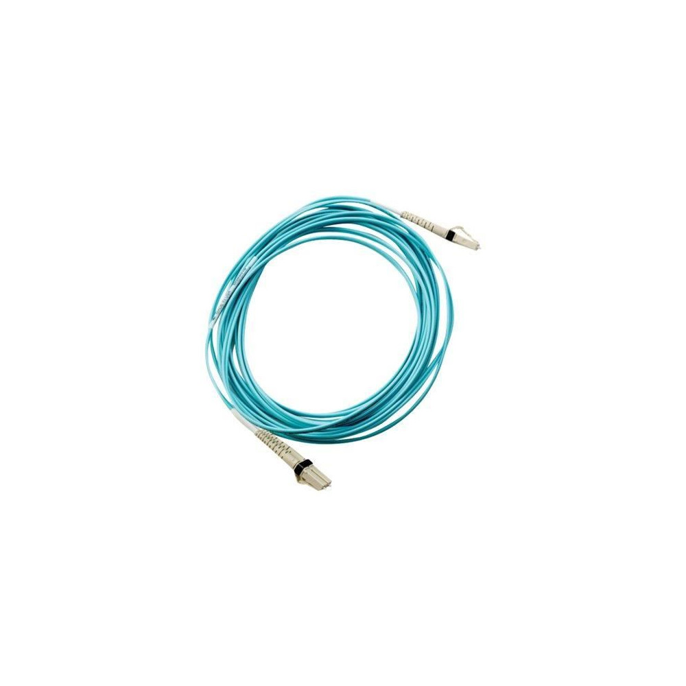 HPE Câble réseau - 5 m Fibre Optique - 1 Pack - Première extrémité : 2 x LC Mâle