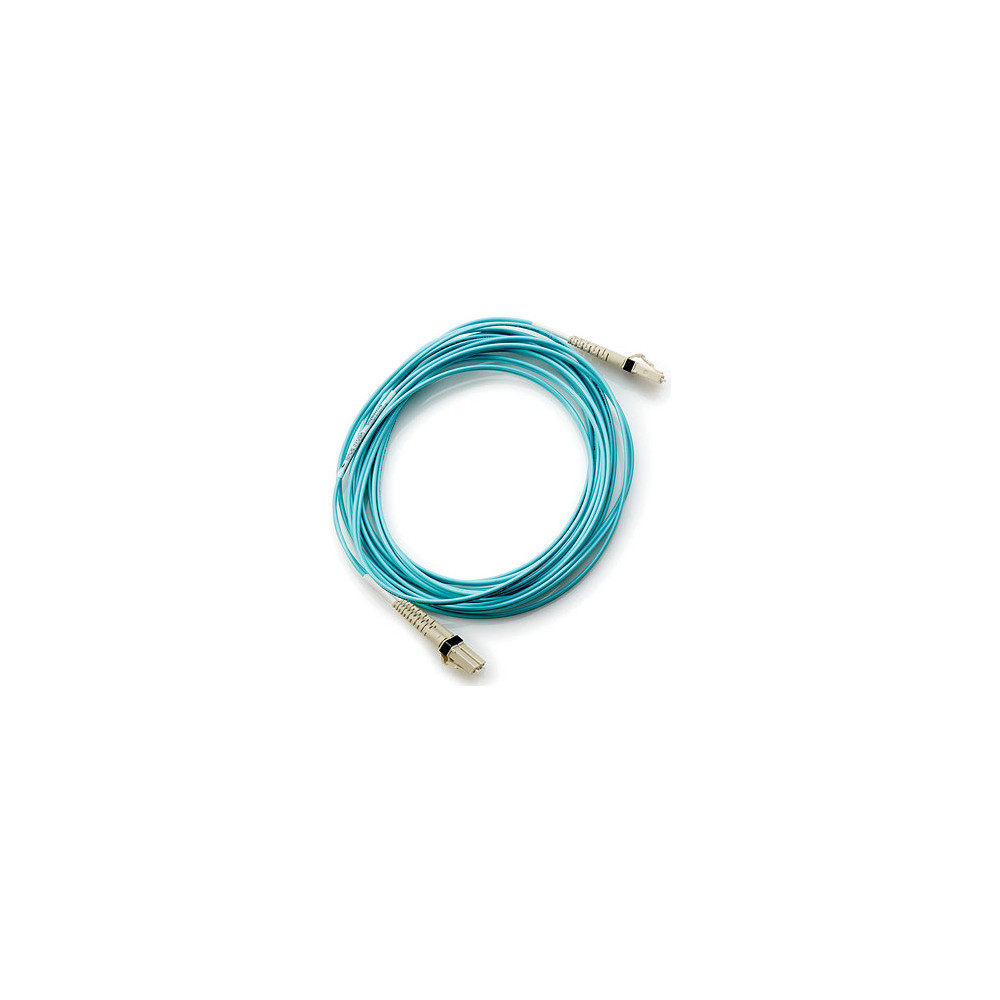 HPE LC to LC Multi-mode OM3 2-Fiber 30.0m 1-Pack Fiber Optic Cable - Neuf