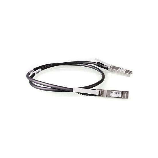 HPE X242 10G SFP+ 1m câble coaxial Direct Attach Copper SFP+ Noir - Neuf