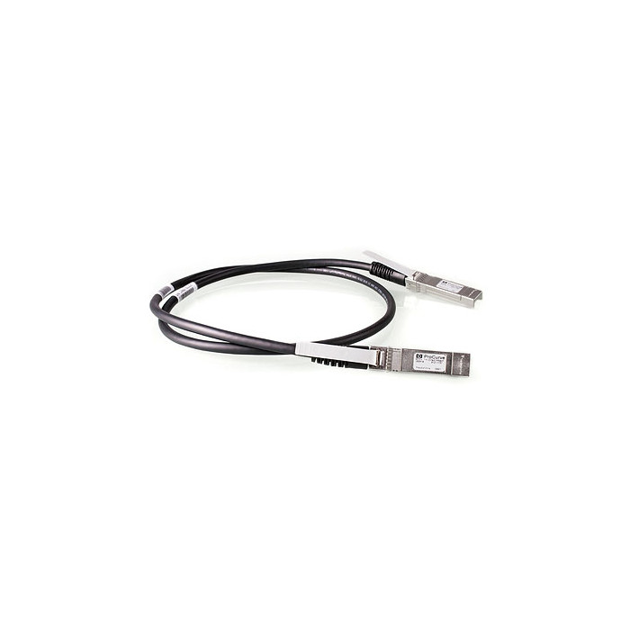 HPE X242 10G SFP+ 1m câble coaxial Direct Attach Copper SFP+ Noir - Neuf
