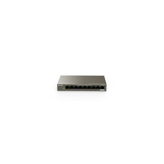 TEF1109P-8-63W - Commutateur - non géré - 8 x 10/100 (PoE+) + 1 x 10/100 - de bureau - PoE+ (58 W)