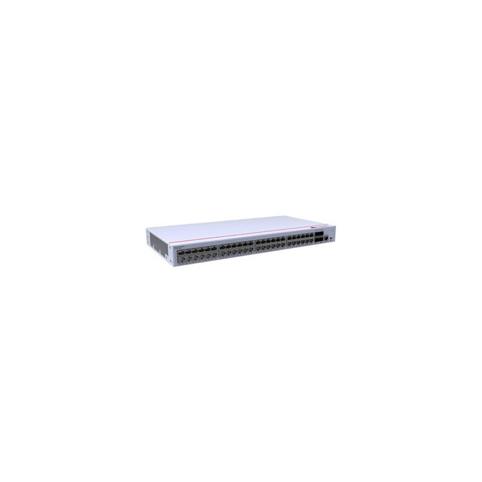CloudEngine S310-48T4S - Commutateur - Géré - 48 x 10/100/1000 + 4 x Gigabit SFP - flux d'air côte à côte - Montable sur rack
