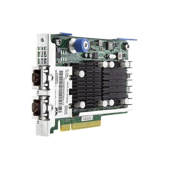 HPE Carte Ethernet 10 Go pour Server - FlexFabric 533FLR-T - PCI Express x8 - 2 Ports - 2 x Réseau (RJ-45) - Paire torsadée