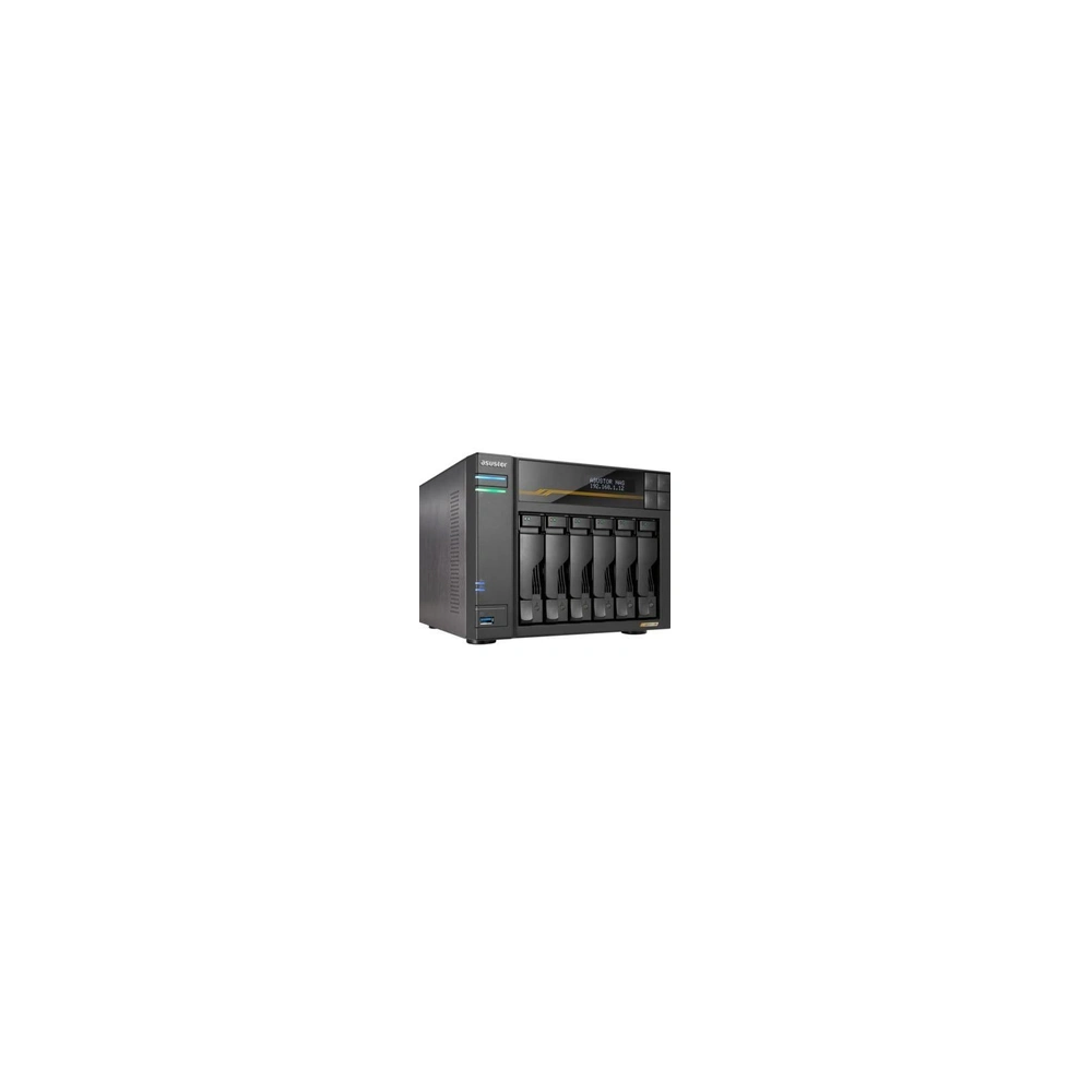 Lockerstor 6 Gen3 - Serveur NAS - 6 Baies - SATA 6Gb/s / PCIe 4.0 x4 (NVMe) - RAID JBOD, 0, 1, 5, 6, 10 - RAM 16 Go - Gigabit Et