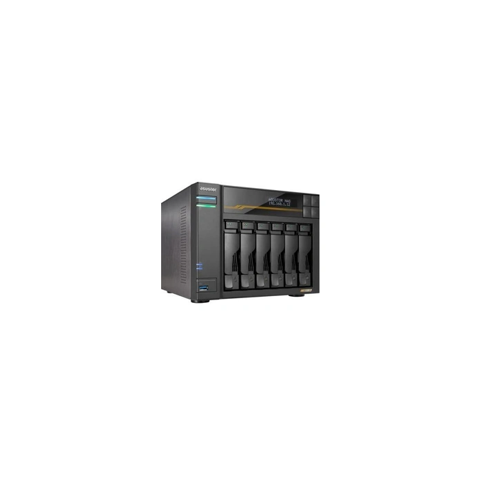 Lockerstor 6 Gen3 - Serveur NAS - 6 Baies - SATA 6Gb/s / PCIe 4.0 x4 (NVMe) - RAID JBOD, 0, 1, 5, 6, 10 - RAM 16 Go - Gigabit Et