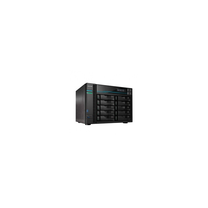 Lockerstor 10 Pro AS7110T - Serveur NAS - 10 Baies - SATA 6Gb/s - RAID RAID 0, 1, 5, 6, 10, JBOD - RAM 8 Go - 2.5 Gigabit Ethern
