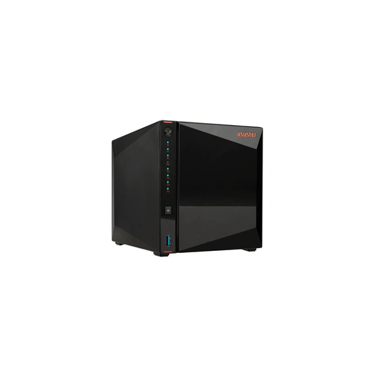 Nimbustor 4 Gen 2 AS5404T - Serveur NAS - SATA 6Gb/s - RAID RAID 0, 1, 5, 6, 10, JBOD - RAM 4 Go - 2.5 Gigabit Ethernet - iSCSI 