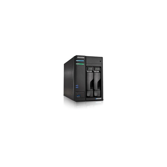 Lockerstor 2 Gen2 - Serveur NAS - 2 Baies - RAID RAID 0, 1, 5, 6, 10, JBOD - RAM 4 Go - 2.5 Gigabit Ethernet - iSCSI support