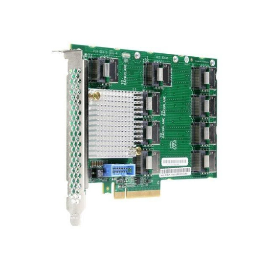 Contrôleur SAS HPE - 12Gb/s SAS - Carte enfichable - 9 ports SAS