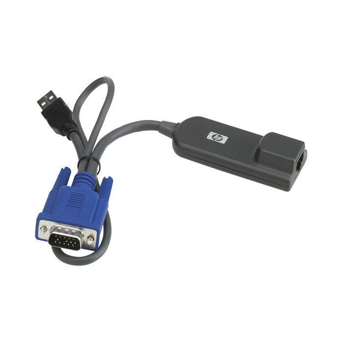HPE KVM Console USB Interface Adapter câble kvm Noir - Neuf