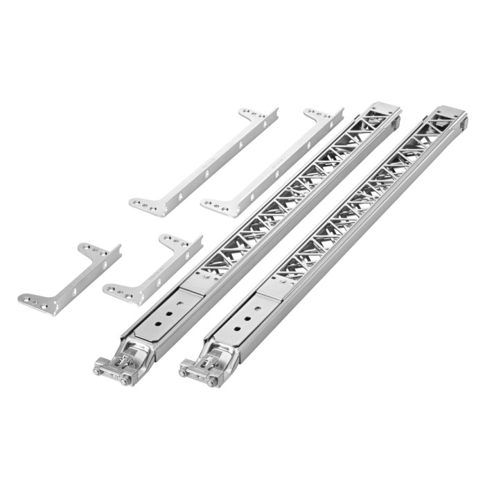 HPE Networking X450 4U/7U Universal 4-post Rack Mount Kit - Neuf