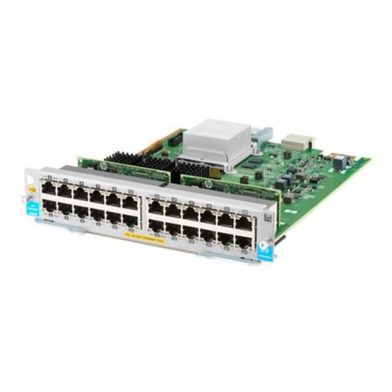 Module dextension - HPE - Aruba - Gigabit Ethernet - 10 Gigabit SFP+ - 24 ports PoE+