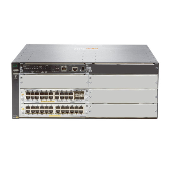 HPE Aruba Networking 5406R 44GT PoE+ and 4 port SFP+ (No PSU) v3 zl2 Switch - Neuf