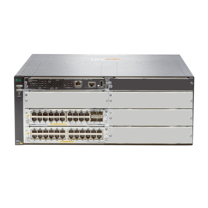 HPE Aruba Networking 5406R 44GT PoE+ and 4 port SFP+ (No PSU) v3 zl2 Switch - Neuf