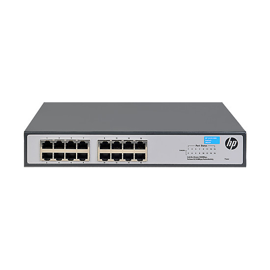 HPE OfficeConnect 1420 16G Non-géré L2 Gigabit Ethernet (10/100/1000) 1U Gris - Neuf