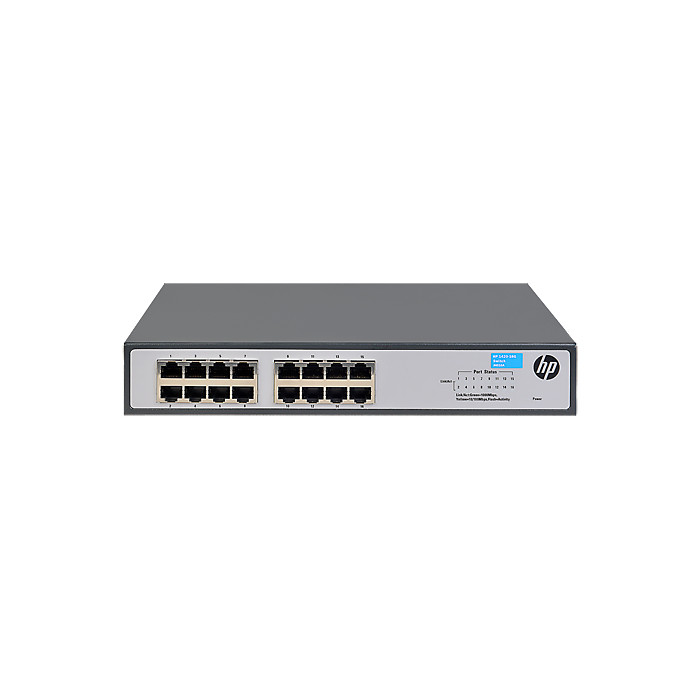 HPE OfficeConnect 1420 16G Non-géré L2 Gigabit Ethernet (10/100/1000) 1U Gris - Neuf