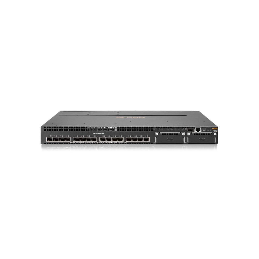 HPE Aruba Networking Aruba 3810M 16SFP+ 2-slot Géré L3 1U Noir - Neuf