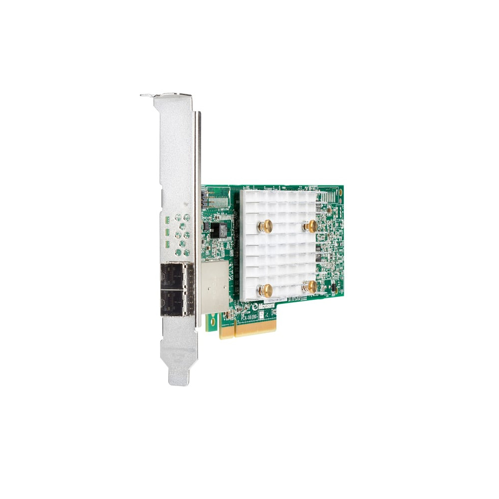 HPE Smart Array E208e-p SR Gen10 (8 External Lanes/No Cache) 12G SAS PCIe Plug-in Controller - Neuf