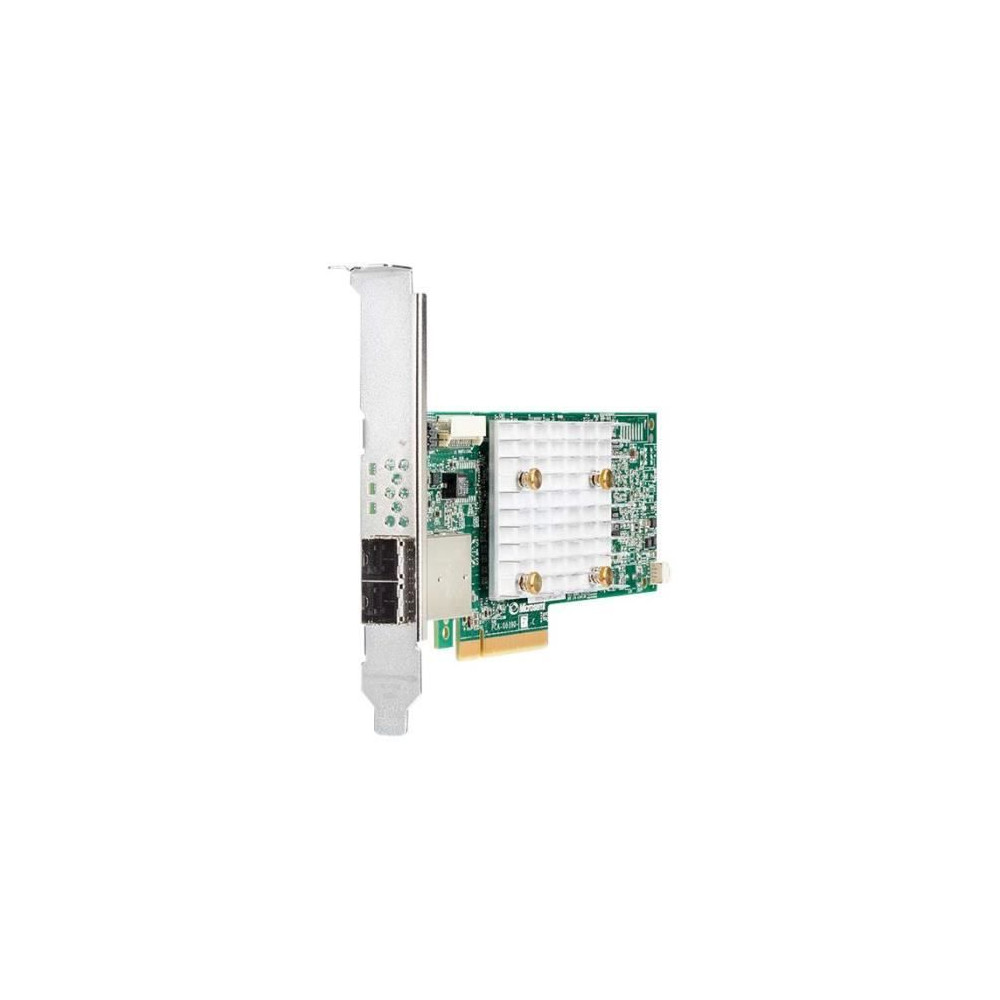 HPE Contrôleur SAS Smart Array P408e-p - 12Gb/s SAS Serial ATA/600 - PCI Express 3.0 x8 - Carte enfichable - 4 Go Mémoire-cach