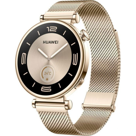 Montre bluetooth - montre connectee - montre intelligente Huawei Montre intelligente Watch GT4 élégante 41 mm or ()