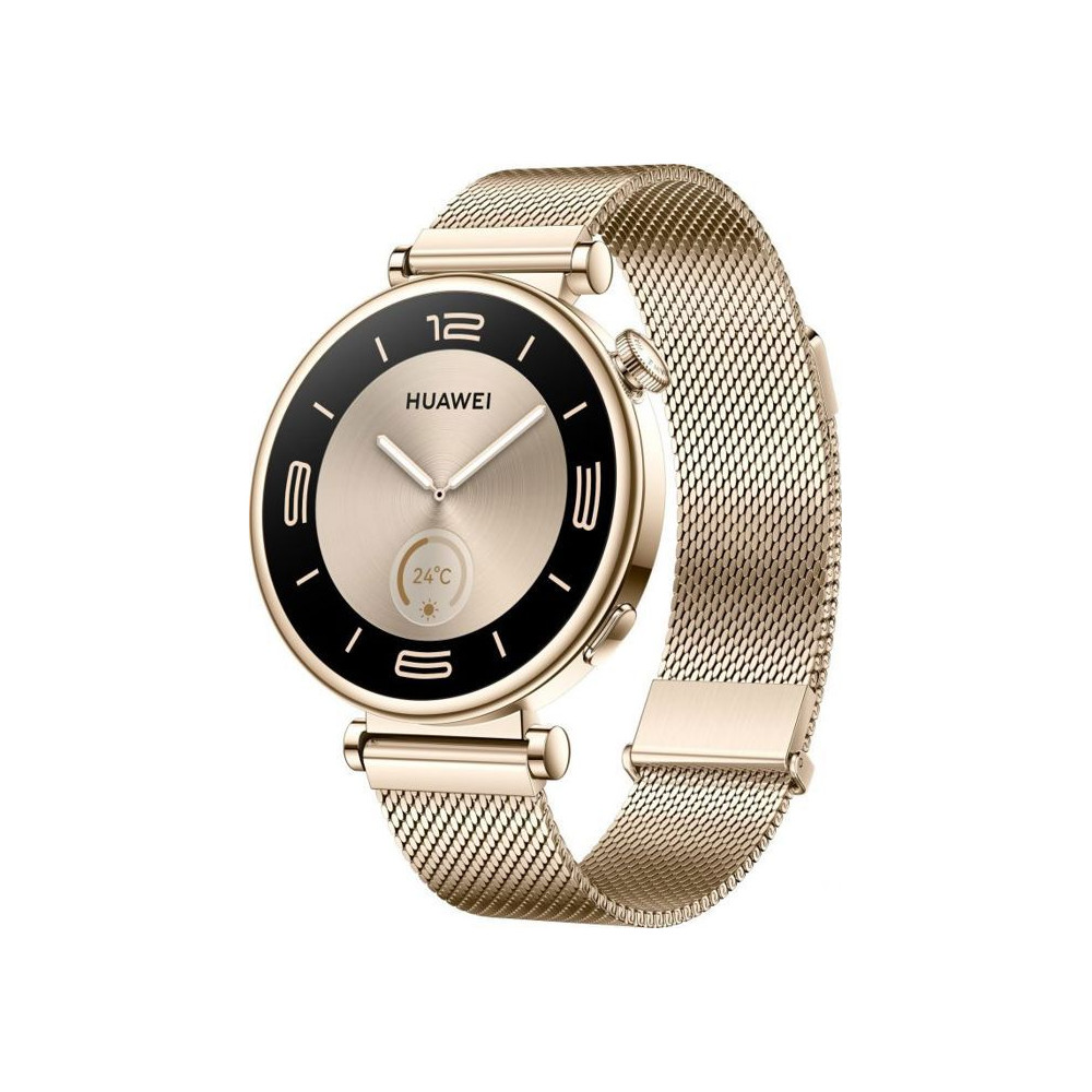 Montre bluetooth - montre connectee - montre intelligente Huawei Montre intelligente Watch GT4 élégante 41 mm or ()
