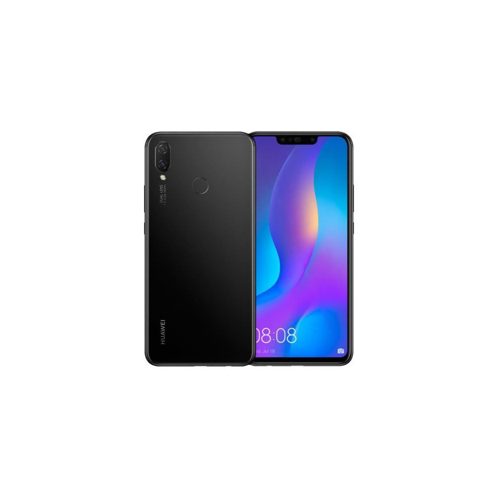 Huawei P Smart+ 64 Go Noir - Reconditionné - Etat correct
