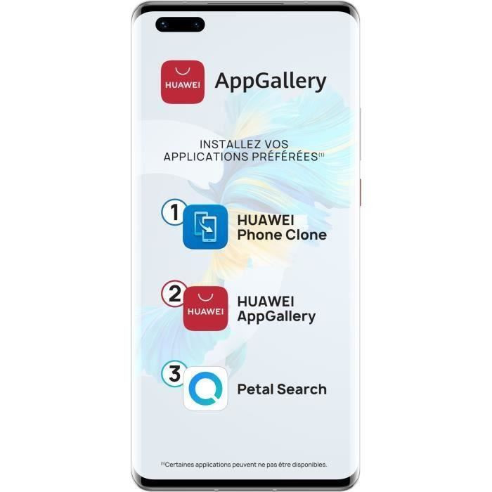 HUAWEI Mate 40 Pro Mystic Silver (services Google non intégrés) - Reconditionné - Etat correct