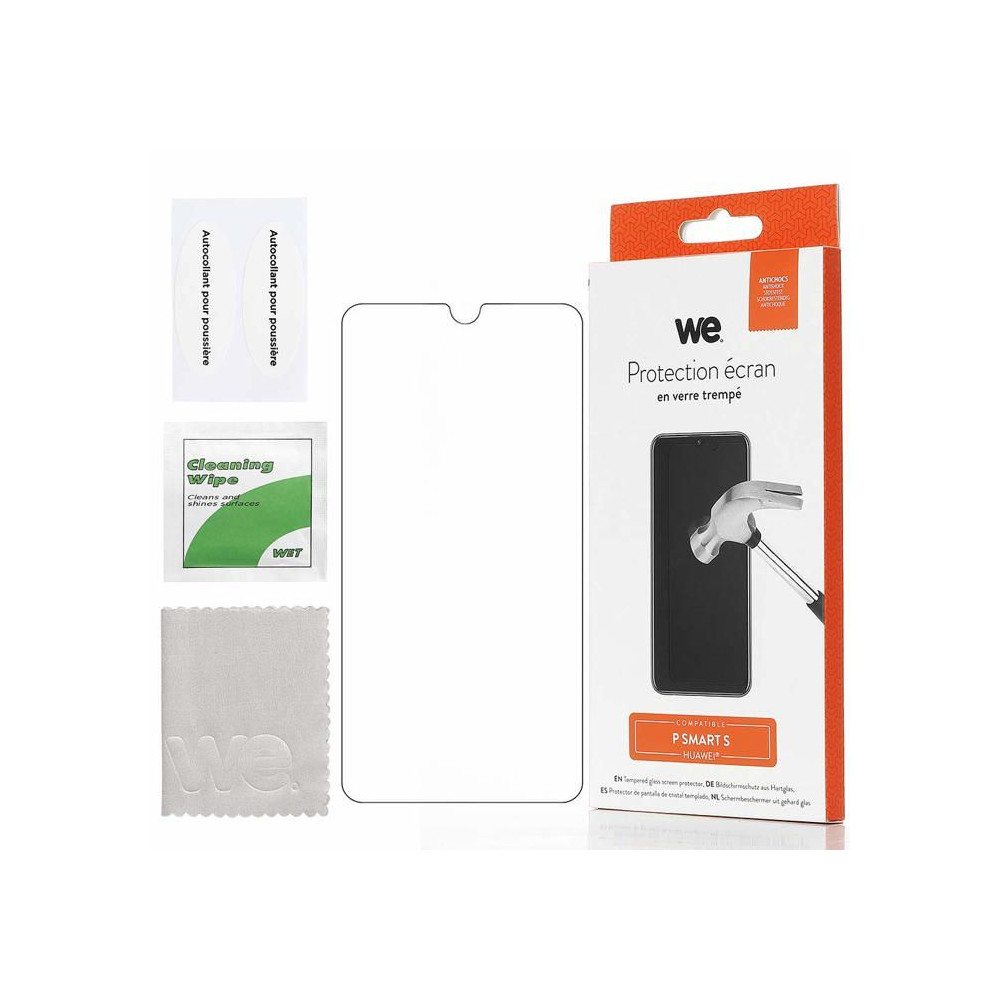 Film de Protection - HUAWEI - P SMART S - Verre Trempé - Anti-Rayures - Dureté 9H