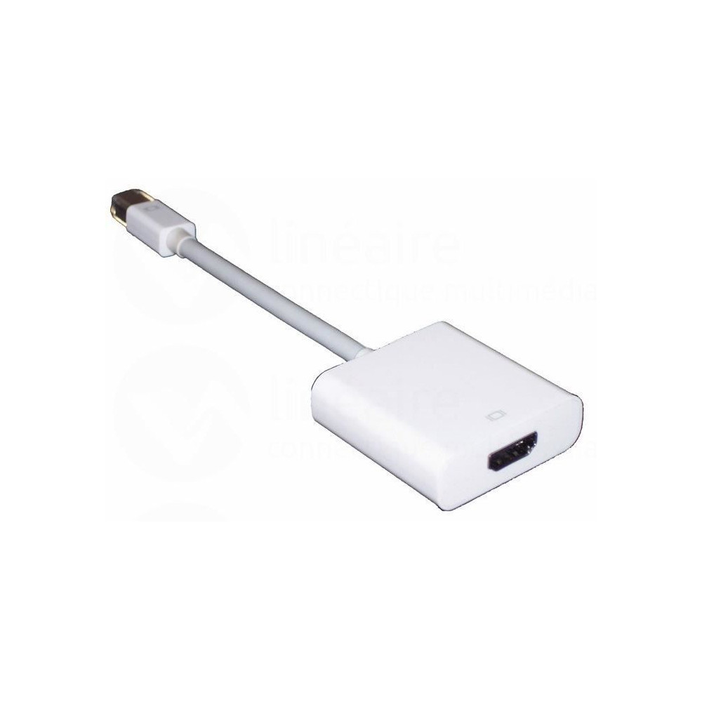 Adaptateur vidéo - Non spécifié - Mini DisplayPort vers HDMI - Mâle vers femelle - Noir - 1 x HDMI femelle