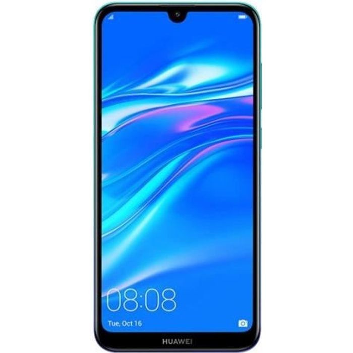 HUAWEI Y7 2019 32GO Bleu Saphir - Reconditionné - Très bon état