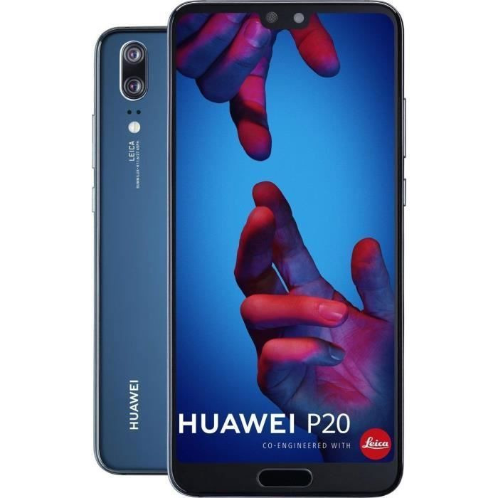 HUAWEI P20 128GO Midnight blue - Reconditionné - Etat correct
