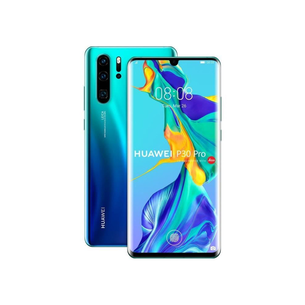 HUAWEI P30 Pro 128GO Bleu Aurore - Reconditionné - Etat correct