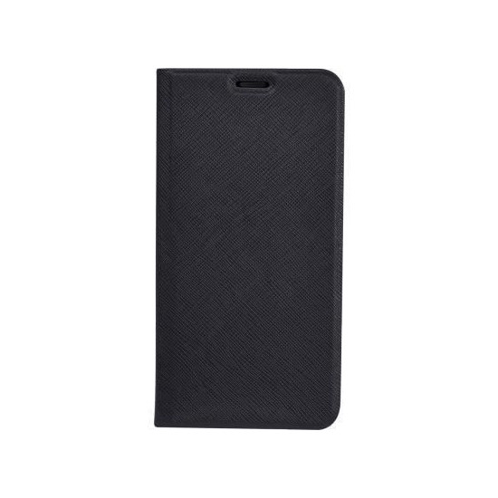 Etui folio - Huawei - P20 - Noir - Semi-rigide - Rabat latéral