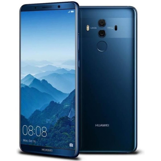 HUAWEI Mate 10 Pro Double SIM 128 Go Bleu Minuit - Reconditionné - Etat correct
