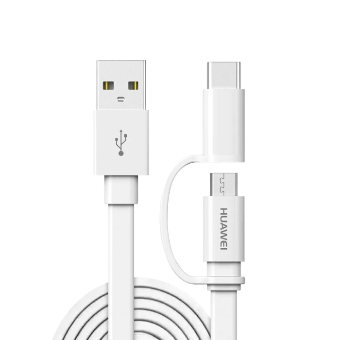 Huawei Câble 2-en-1 1.5m - Blanc