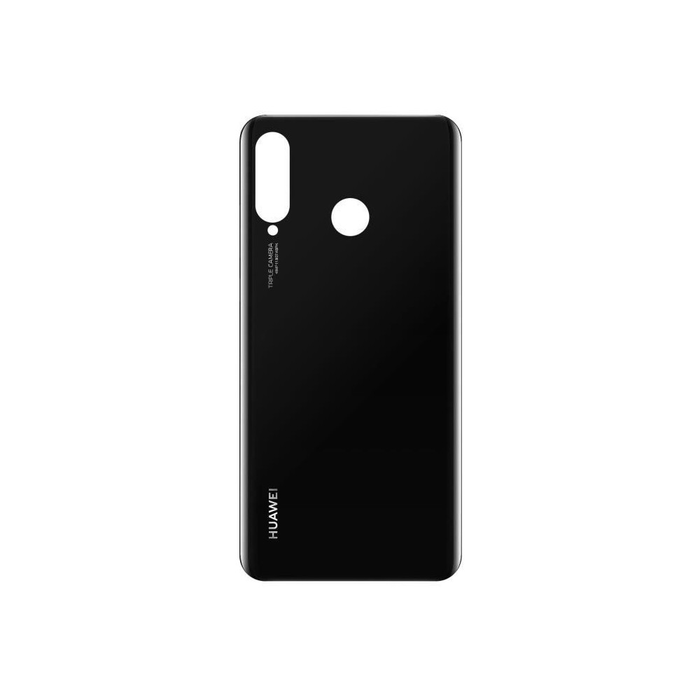 Cache Batterie - Huawei - P30 Lite - Noir - Remplacement - Installation Simplifiée