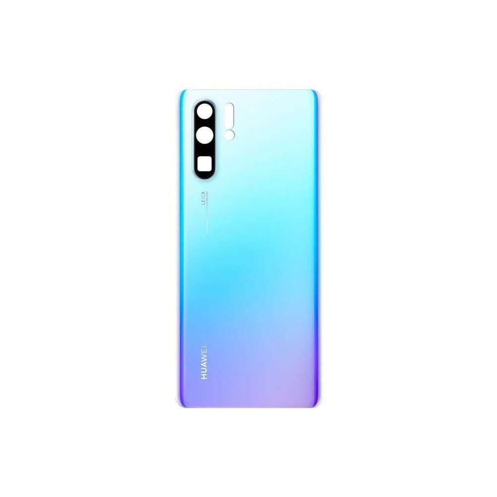 Cache Batterie - Huawei - P30 Pro - Remplacement Façade Arrière - Nacré Bleu - Lentille Caméra Intégrée