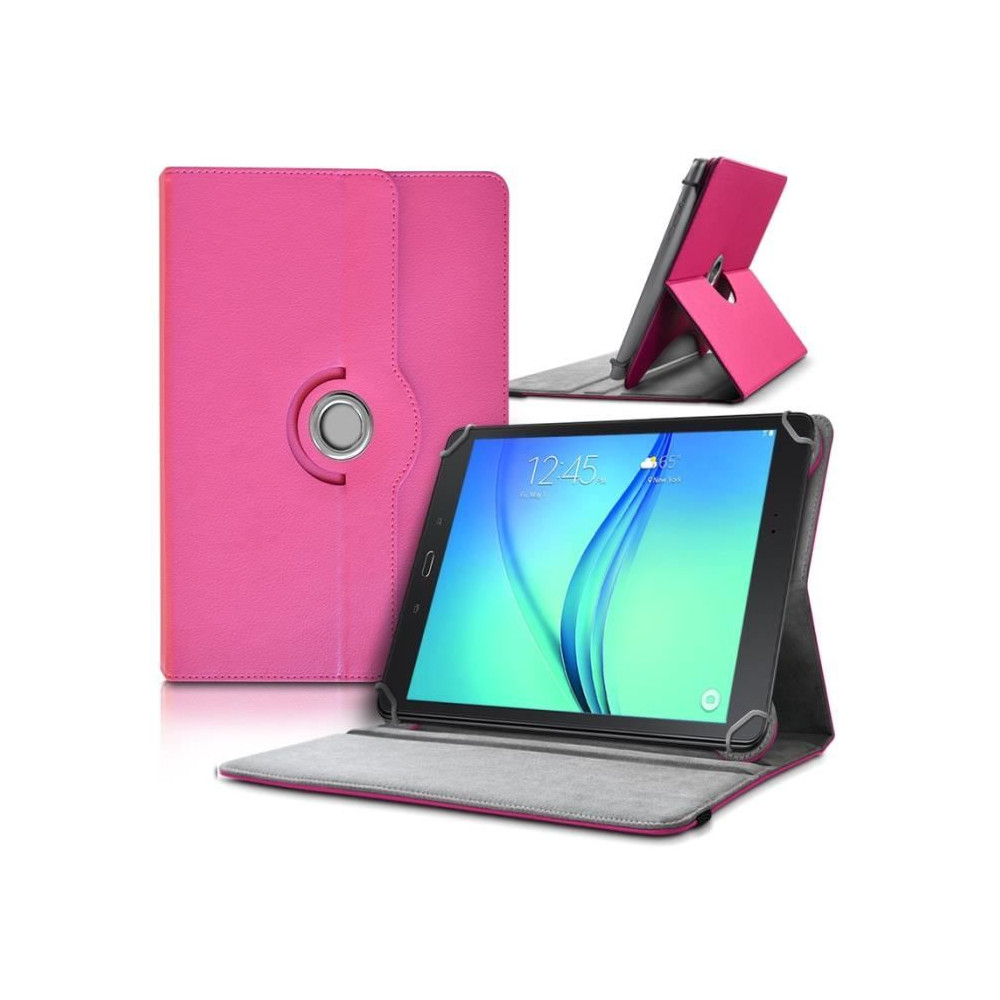 Etui de Protection Universel - Huawei - Mediapad M5 - 10.8 pouces - Couleur Rose - Synthétique