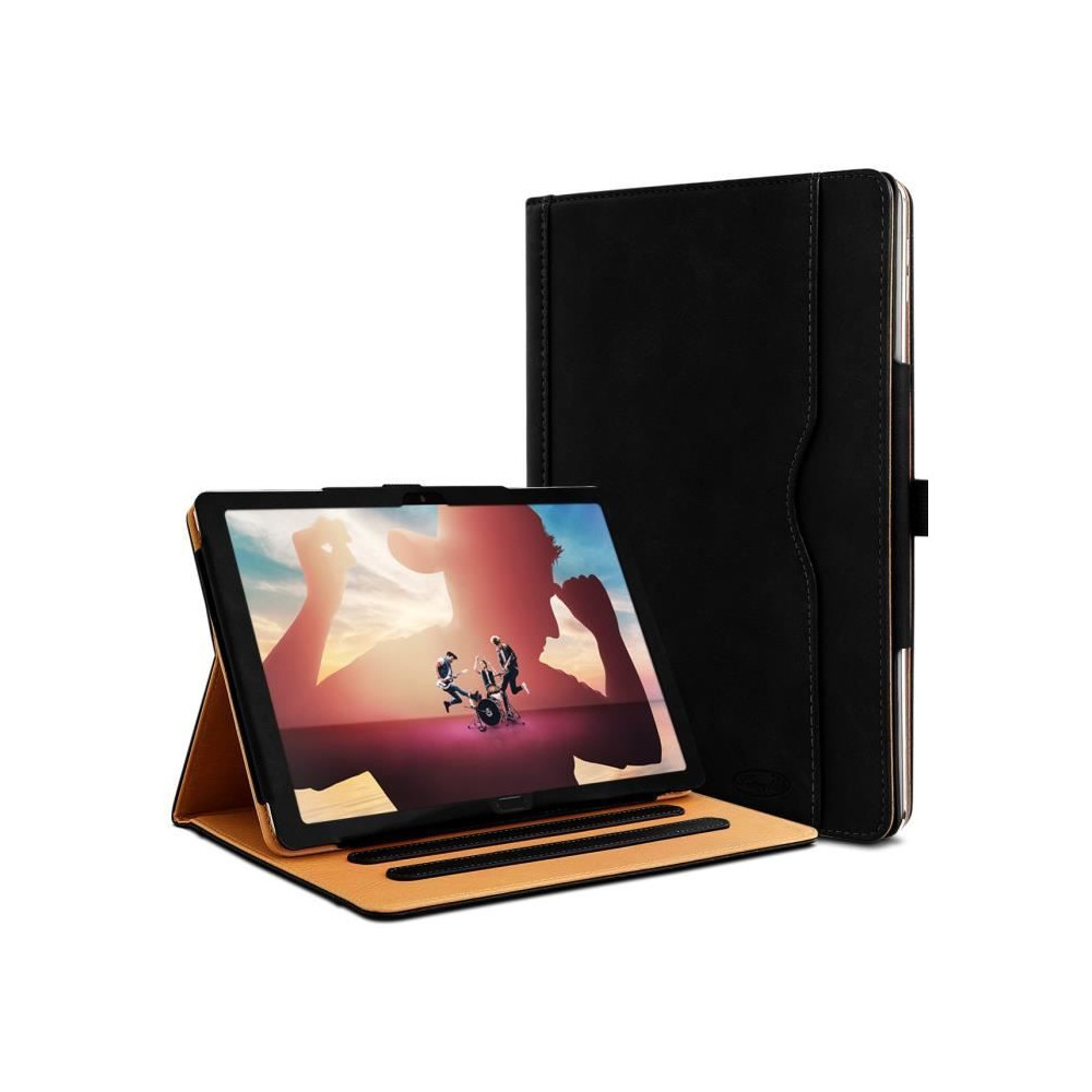 Étui Housse de Protection - Huawei - Mediapad M5 Lite 101 - Noir - Synthétique - Mixte
