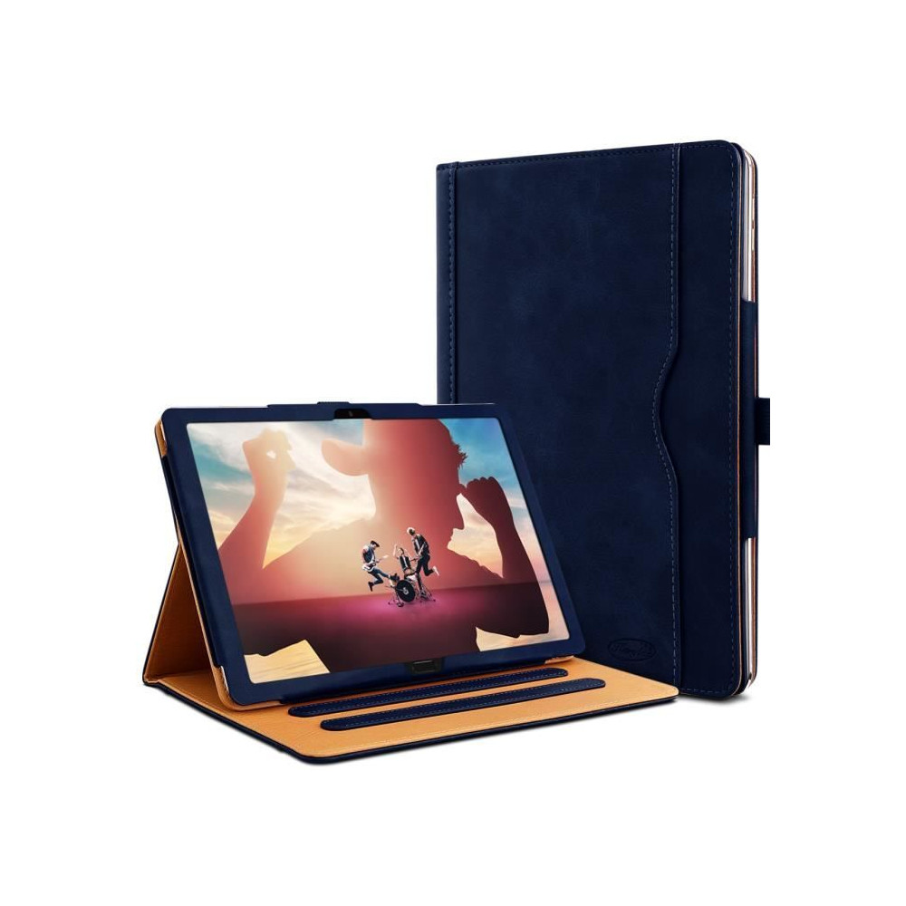 Étui Housse de Protection - Huawei - Mediapad M5 Lite 101 - Bleu - Compatible 101 - Mixte
