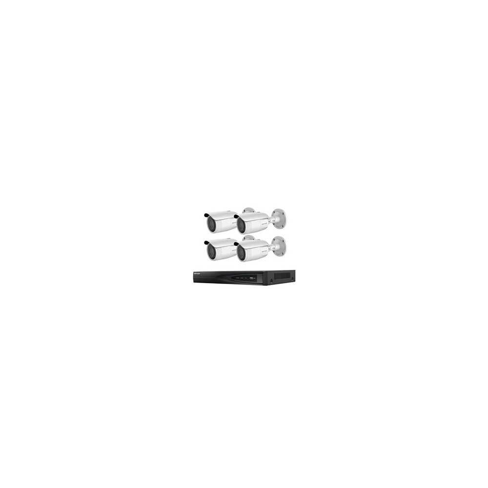 - Kit 4 caméras - HIK-KITNVR4BULL2-001