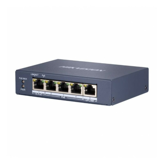 Switch 5 Ports Dont 4 Ports Poe - Powered By Hikvision (ds-3e0505hp-e)