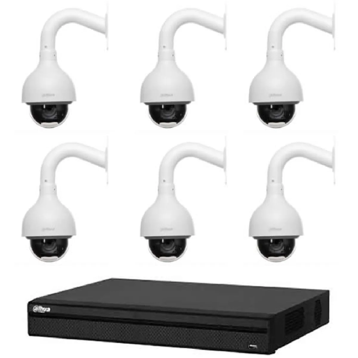 Dahua Kit Vidéosurveillance DVR 6 Caméras