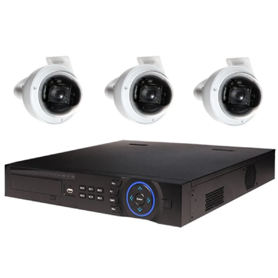 Dahua Kit Vidéosurveillance DVR + 3 Caméras