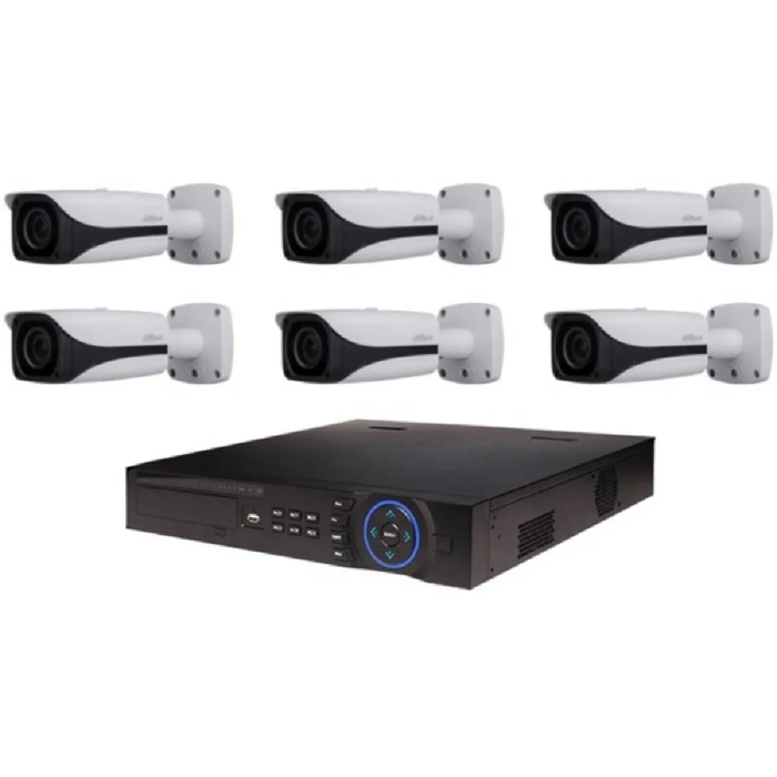DAHUA Kit Vidéosurveillance DVR 6 Cams