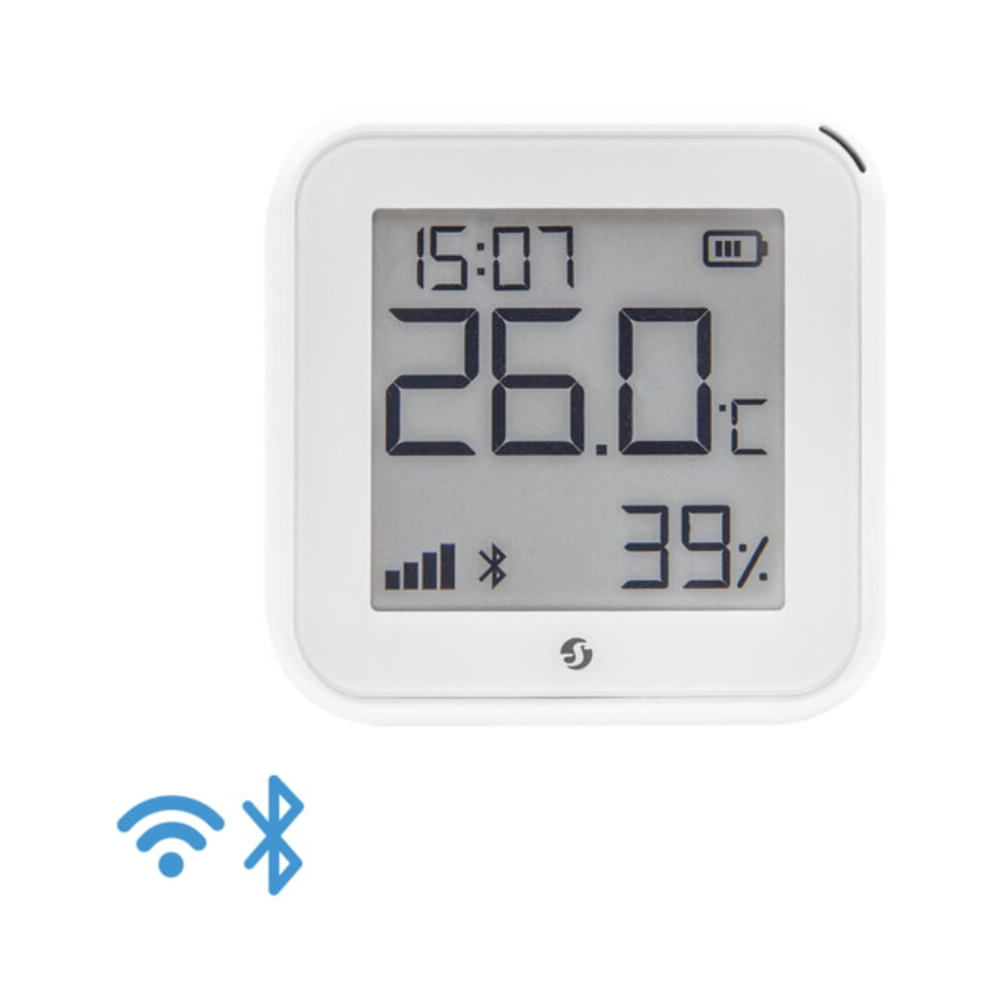 Shelly - h&t GEN3 - blanc capteur de température et d'humidité ambiante thermomètre & hygromètre wi-fi & bluetooth sans fi