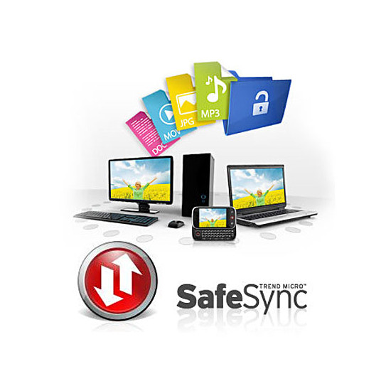 Trend Micro SafeSync iPad 50Go version 1 an