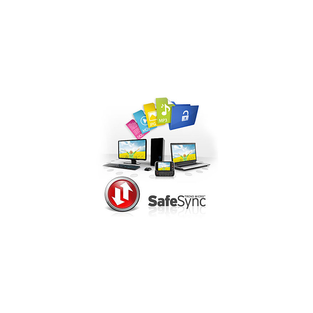 Trend Micro SafeSync iPad 50Go version 1 an