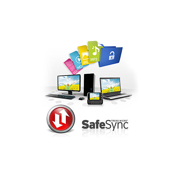 Trend Micro SafeSync iPad 50Go version 1 an