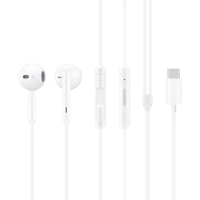 Micro-casque stéréo - HUAWEI - CM33 - USB-C - Suppresseur de bruit - Isolation de bruit